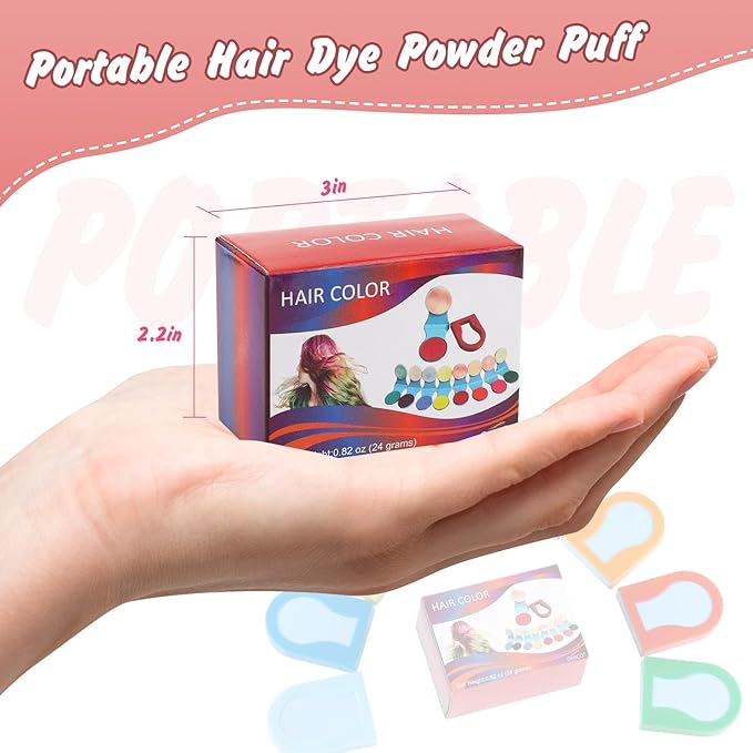 Temporary Hair Coloring Hair Chalk