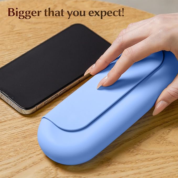 Silicone makeup brush holder, travel