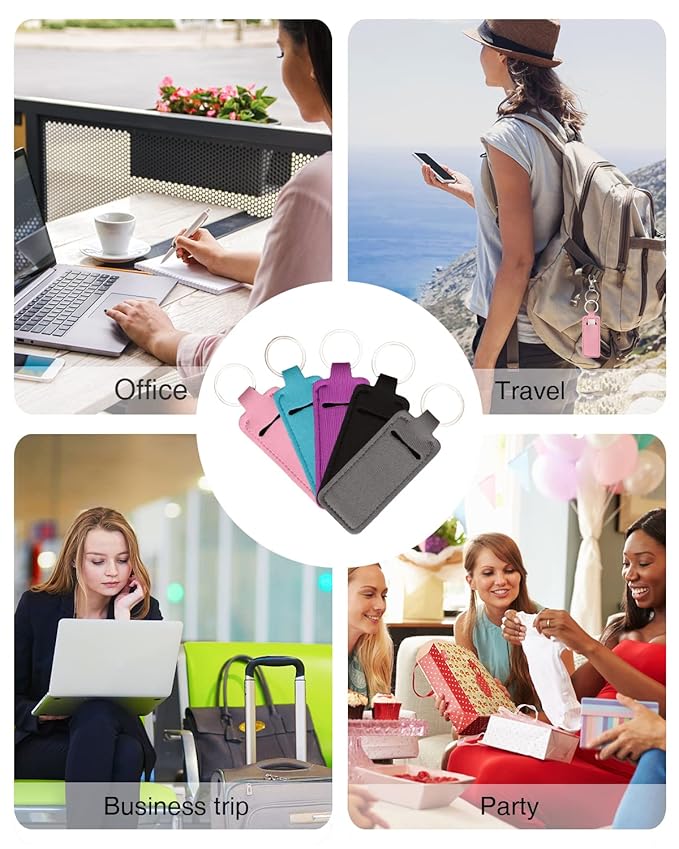 Lip Balm Sleeve Pouch Chapstick Holder