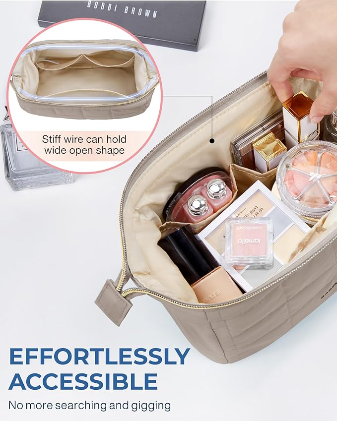 Bagsmart makeup bag travel toiletry