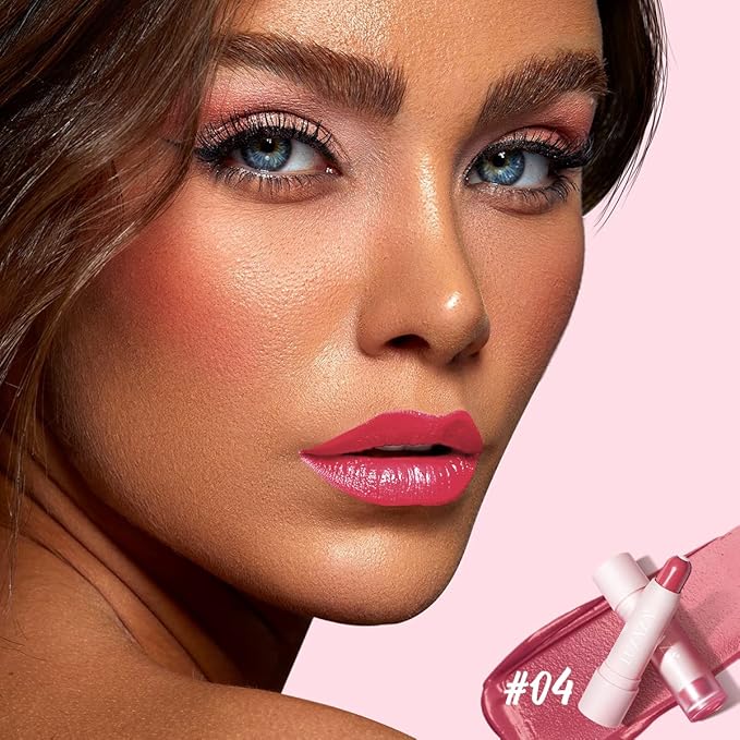 2PCS Tinted Lip Balm Chapstick Hydrating/Coloring