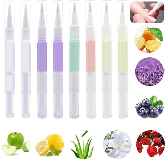 8PCS Cuticle Oil Pens,Cuticle Revitalizer