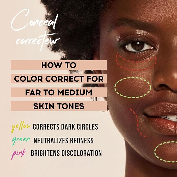 Color Liquid Conceal Contour Foundation, Waterproof 8 Colors Tone, 07