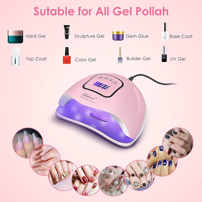 Uv gel nail lamp,150w uv