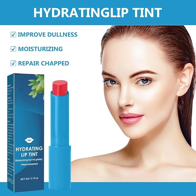 Lip Tint Hydrating,Strength Hydrating Lip Tint,Strong