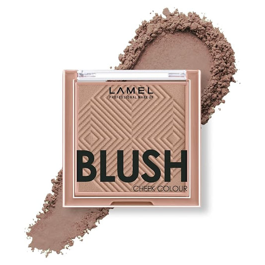 Lamel Blush Cheek Taupe Color Mini - Natural, 3.8g