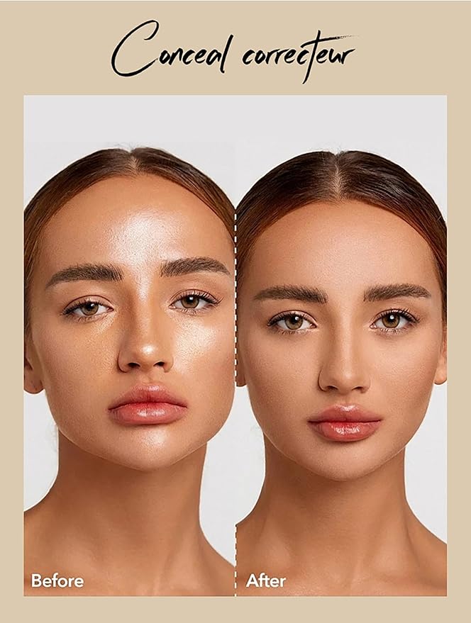 Color Liquid Conceal Contour Foundation, Waterproof 8 Colors Tone, 05