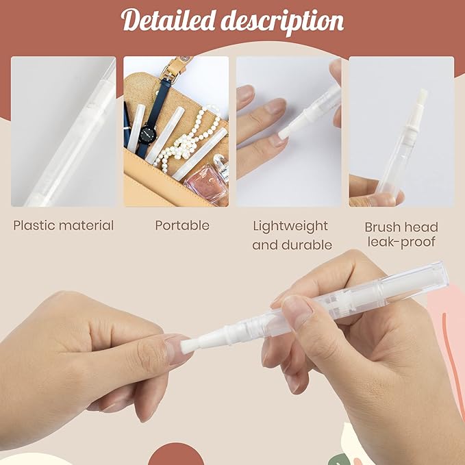 ICYANG 10 Pieces Nail Cuticle