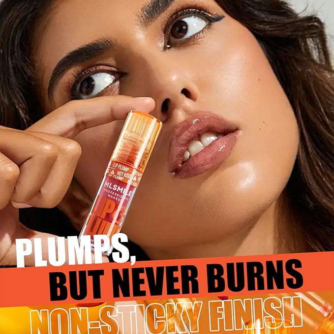 Duck Hydrating Lip Oil - Gloss, Plumper, Glaze, Clear, High Pigment, No Sticky, Sexy - Makes Lips Fuller (02)