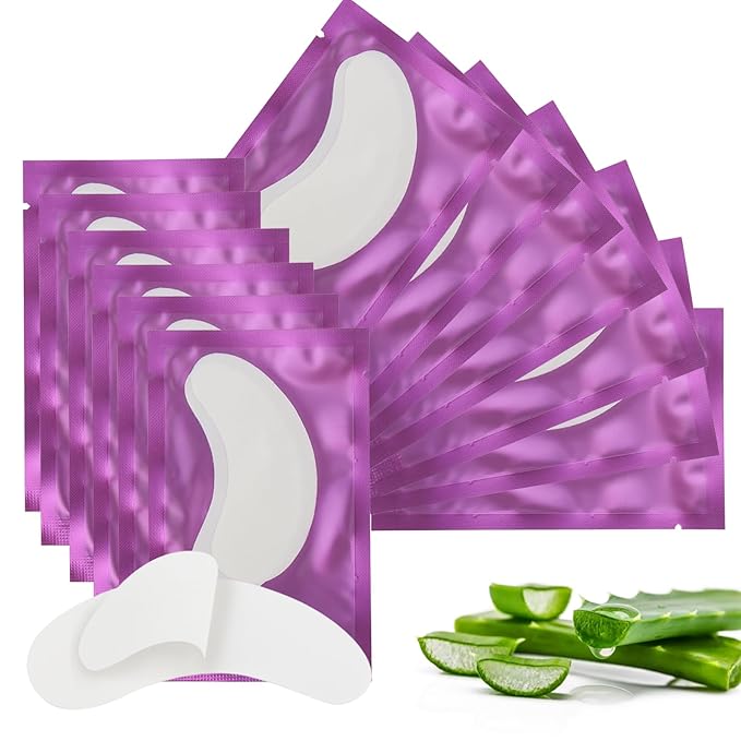 50pairs eyelash extension gel patches