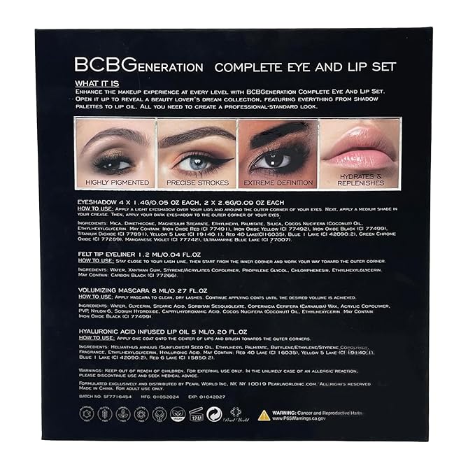 Natural Complete Eye and Lip Set