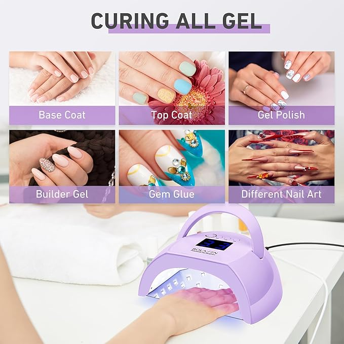 BOLASEN UV Nail Lamp for