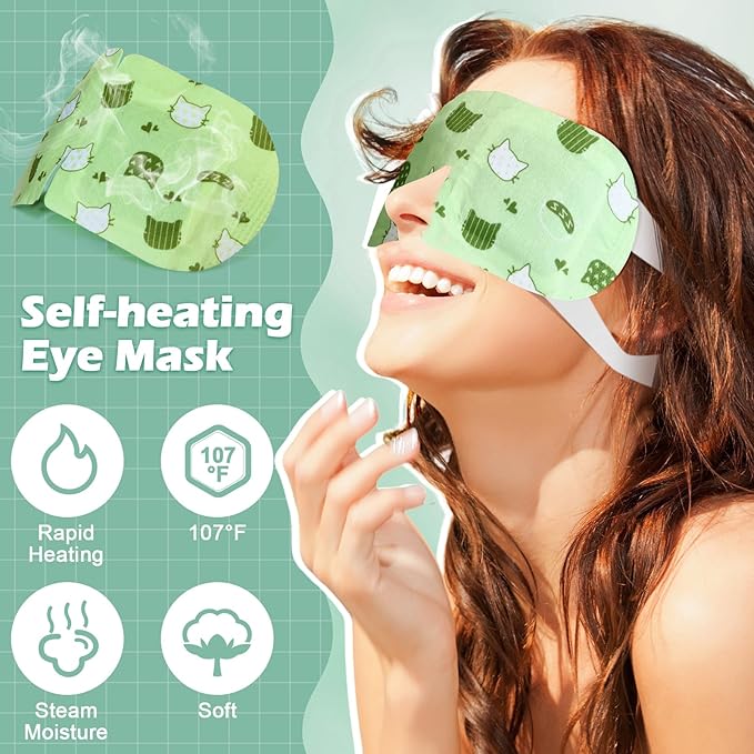 96 packs steam eye mask