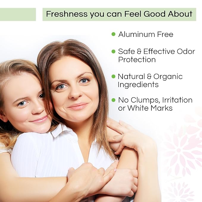 Good for You Girls Aluminum-Free, Natural & Vegan Deodorant for Kids, Preteens, Teens, Safe & Effective Odor Protection, Clear Roll-On, Natural Fragrance | Fresh Honeydew, 3 oz (Pack of 3)