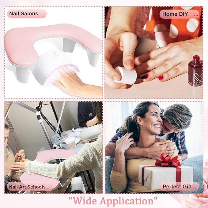 Nail arm rest for nail