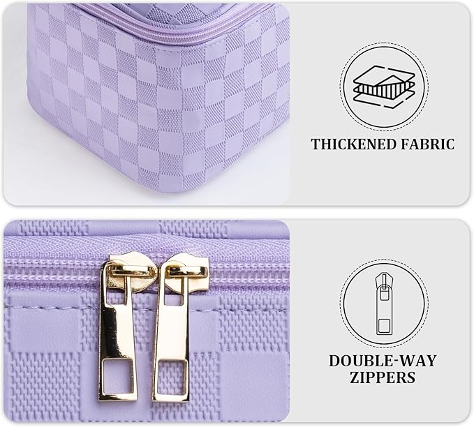 Large travel makeup bag makeup