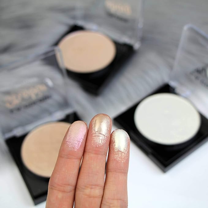 L.A. COLORS Strobing Illuminating Powder, Gleaming Goddess, 1 1 Ounce