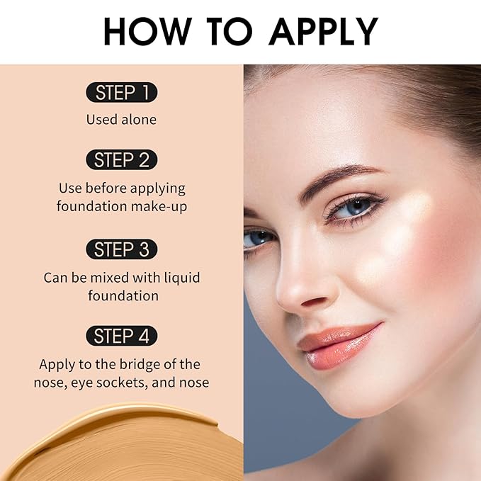 UCANBE Halo Glow Liquid Filter, Face Complexion Booster 0.91OZ