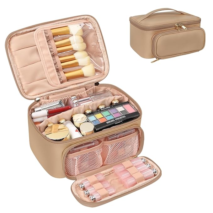 Ocheal makeup bag, multifunctional make
