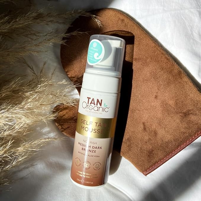 Self-Tan Mousse, Sunless Bronzer for Indoor Tanning