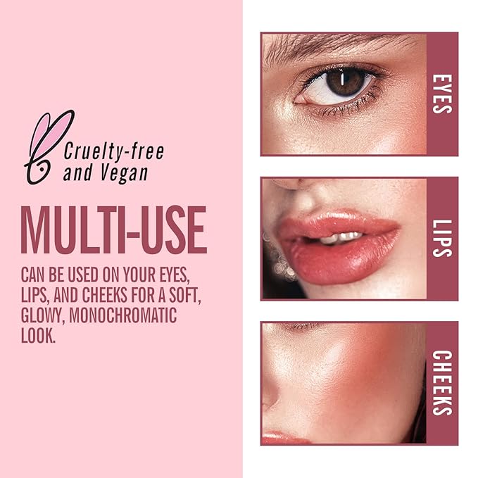 KIMUSE Multi Stick Trio Face Makeup, Cream Blush All Skin