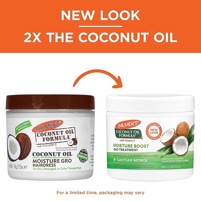 Palmer's Coconut Oil Moisture Gro Hairdress, 5.25 Ounce