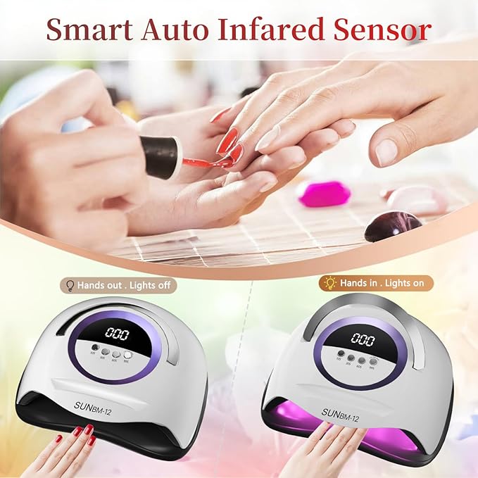 UV LED Nail Lamp with