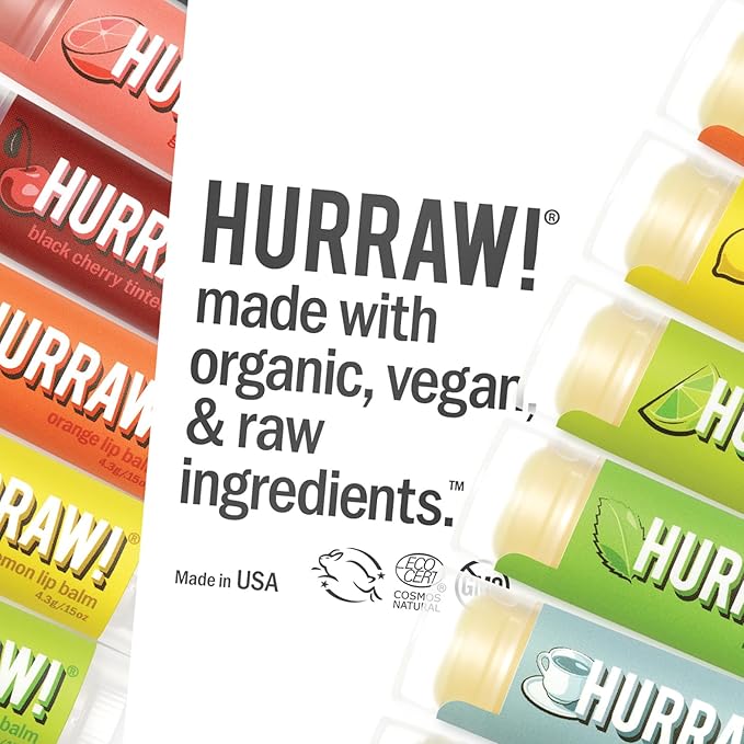 Hurraw! Root Beer Lip Balm: Organic,