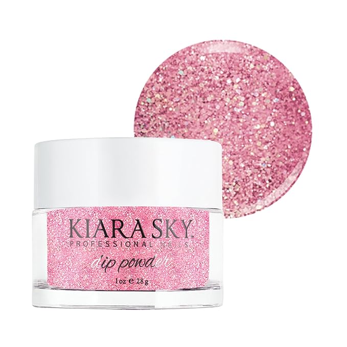 Kiara Sky Long Lasting Nail Dip Powder Pink , Milan 1 oz