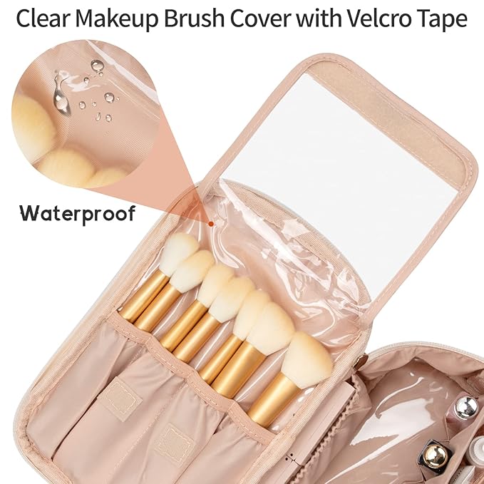 Ocheal makeup bag, portable cosmetic