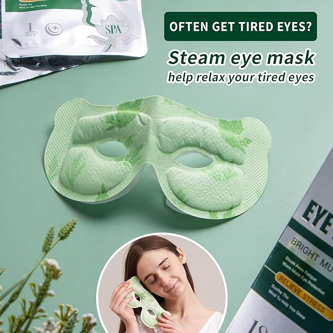 18 packs steam eye masks