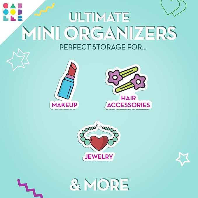 Caboodles Women's Care Pack + Lil Bit Set, Mustard+Mint, Small