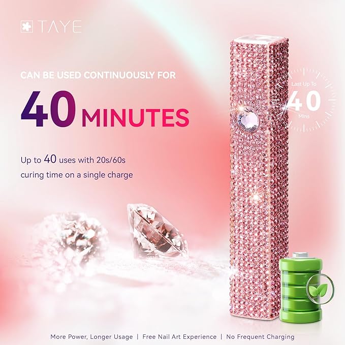 Taye handheld uv nail lamp,