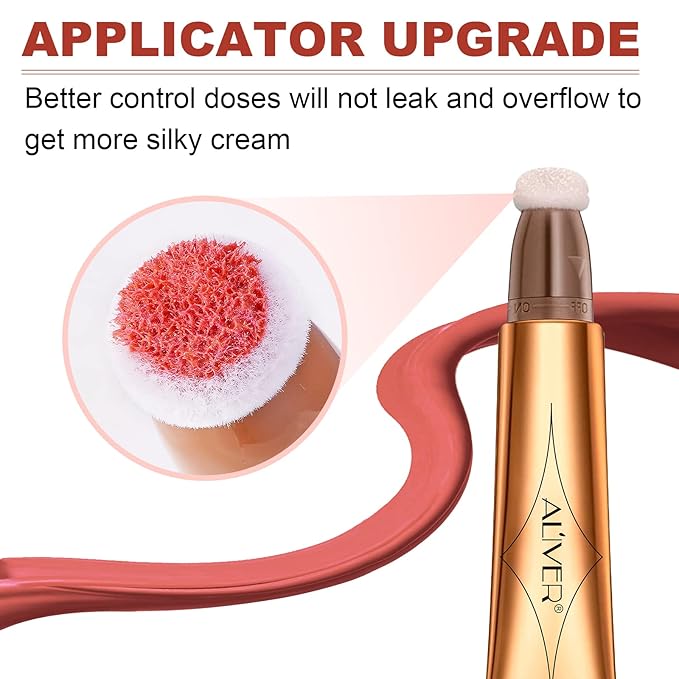 Blush Beauty Wand, Matte Face Blush with Cushion