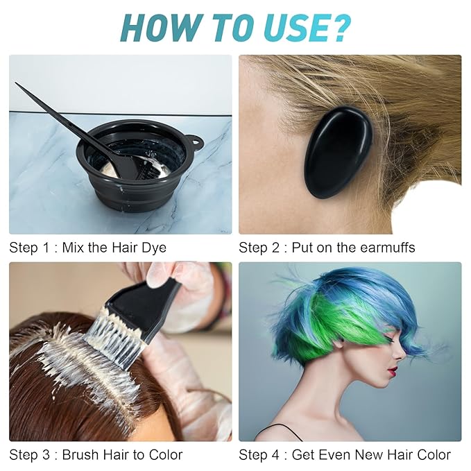 10 Pcs Professional Hair Bleach