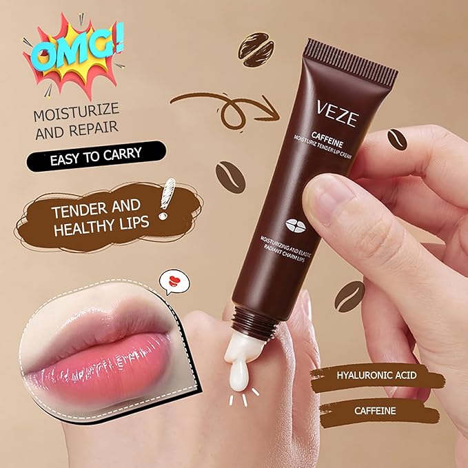 VENZEN Caffeine Moisturizing Tender Lip Cream