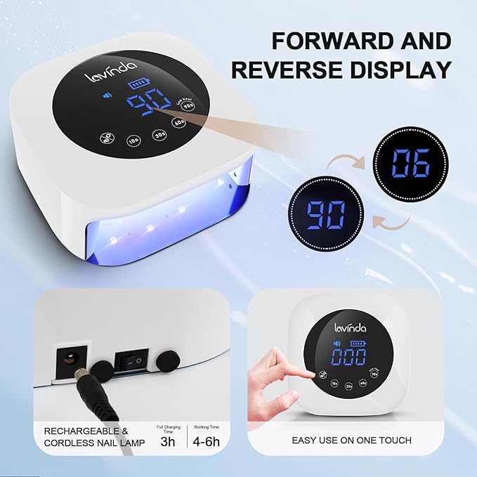 Lavinda uv led nail lamp,