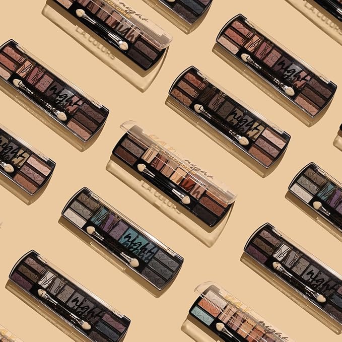 L.A. COLORS Day to Night 12 Color Eyeshadow, Sunset CES425