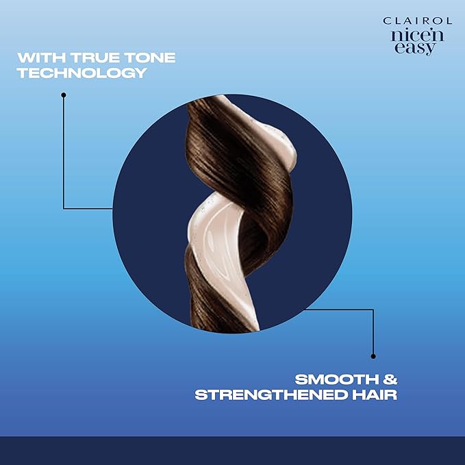 Clairol Nice'n Easy Permanent Hair Dye, 10A Extra Light Cool Blonde Hair Color, Pack of 3 - Packaging May Vary