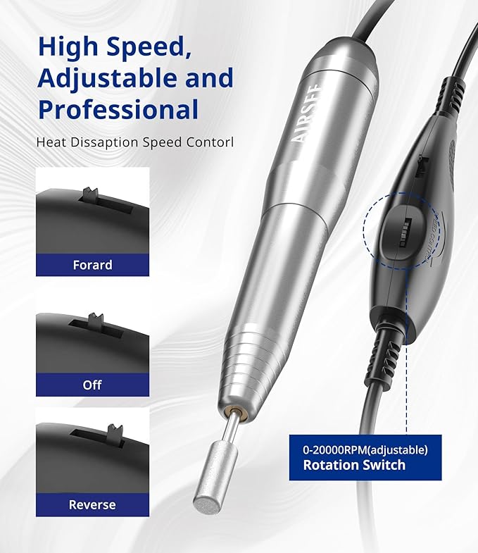 Airsee n24 portable electric nail