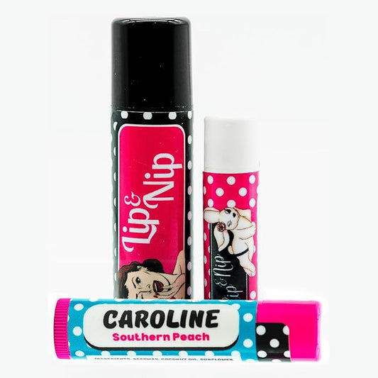 Southern Peach “Caroline” Flavored Balms | Hydrating