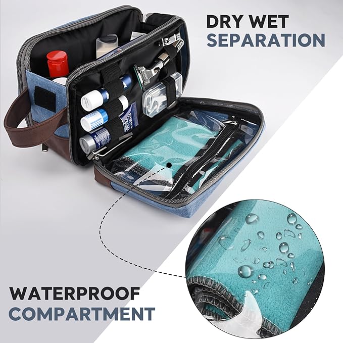 Toiletry bag for men,large mens