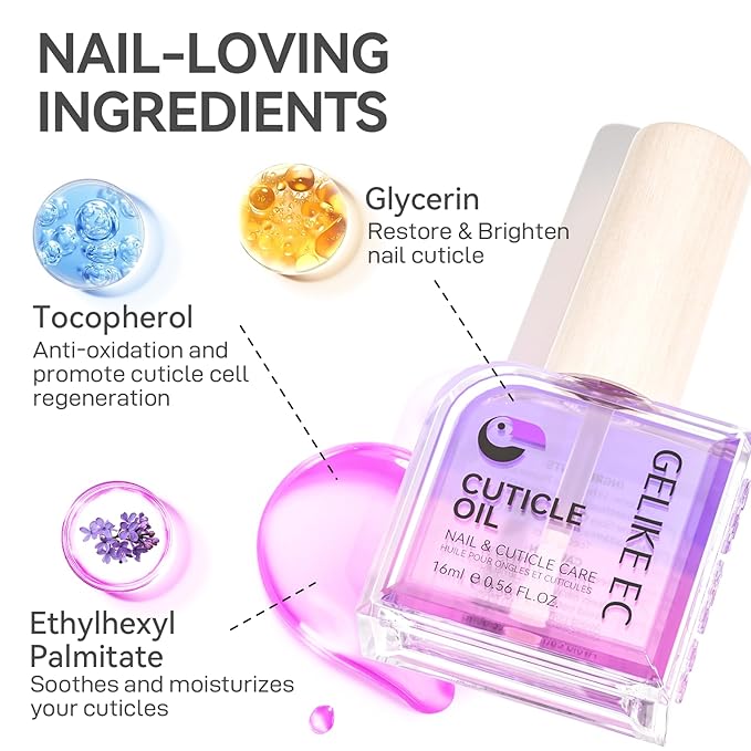 gelike ec Cuticle Oil For