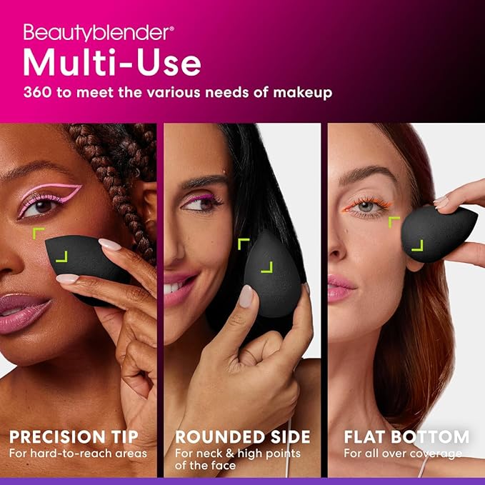 Beautyblender® | Pro Blender Makeup Sponge | Blend Liquid Foundations, Powders and Creams | Streak Free Application | Vegan, Cruelty Free | Made in USA