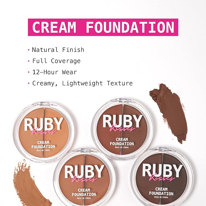 Ruby Kisses 3D Face Creator Cream Foundation & (Level 3)