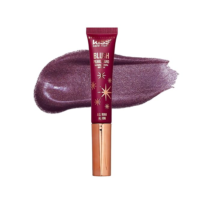 Kiss New York Professional Pearl Liquid Blush Beauty (Alluring Allium)