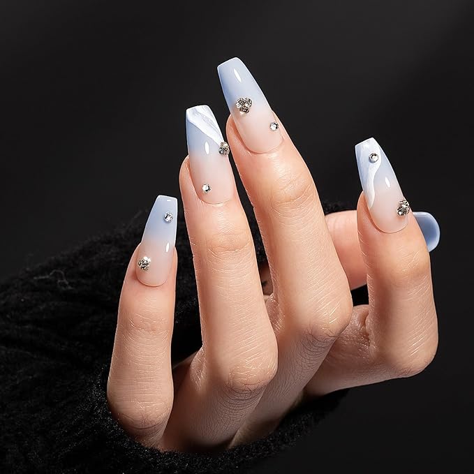 Gellen Baby Blue Gel Nail