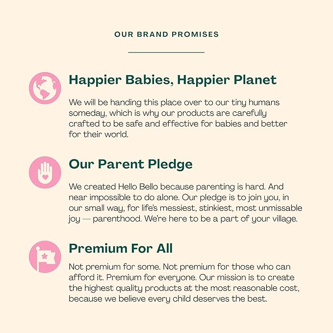 Hello Bello Kids Shampoo & Body Wash, Watermelon Scented, 16.7oz Bottle