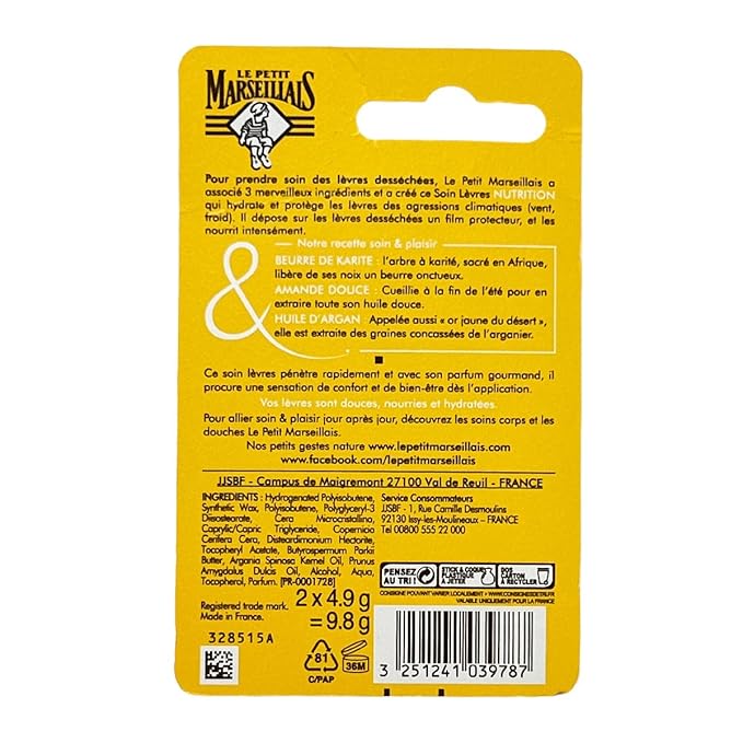 Le Petit Marseillais | Soin Lèvres