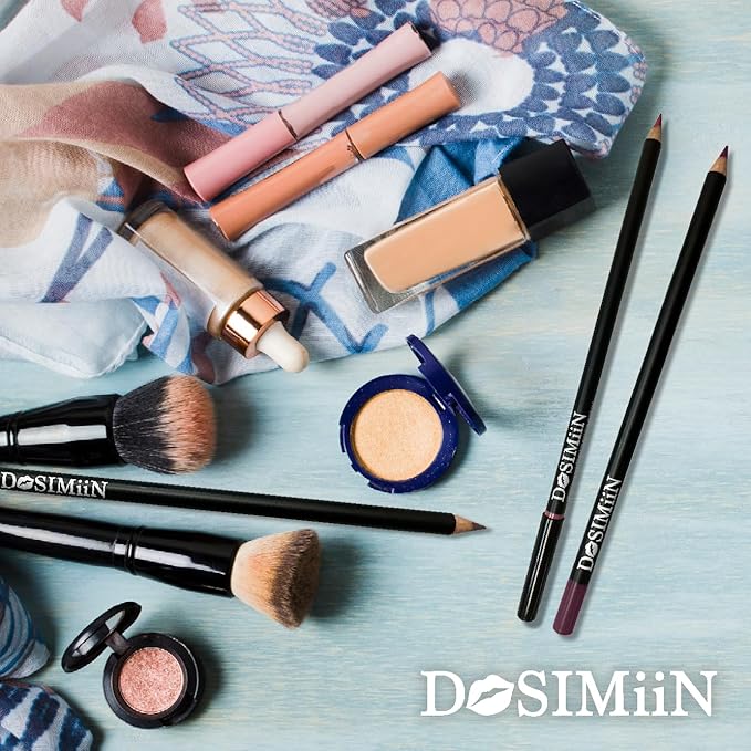 Lip Liner Pencil 15 Shades – Natural Nude Collection Lipliner Matte Finish, Creamy Texture, Long Lasting Color, High Pigmented Lip Pencils